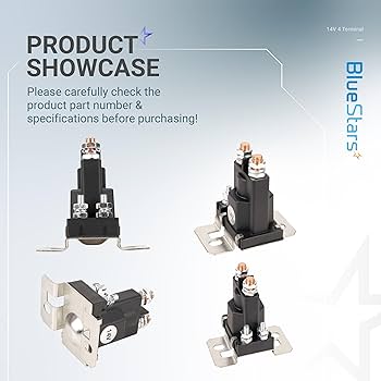 Amazon.com: BlueStars 14V 4-Terminal Golf Cart Solenoid